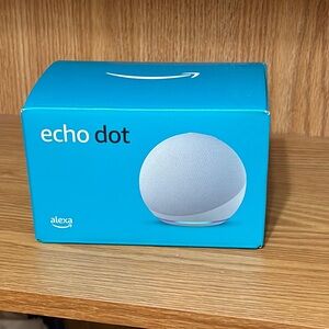 Amazon Echo Dot in Light Gray